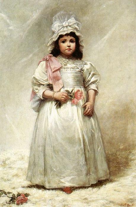Elizabeth Lyman Boott Duveneck Little Lady Blanche Sweden oil painting art